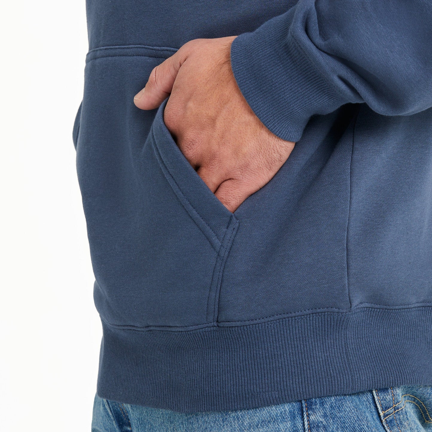 Men's Life is Good Stripes Good Vibes Fleece Hoodie