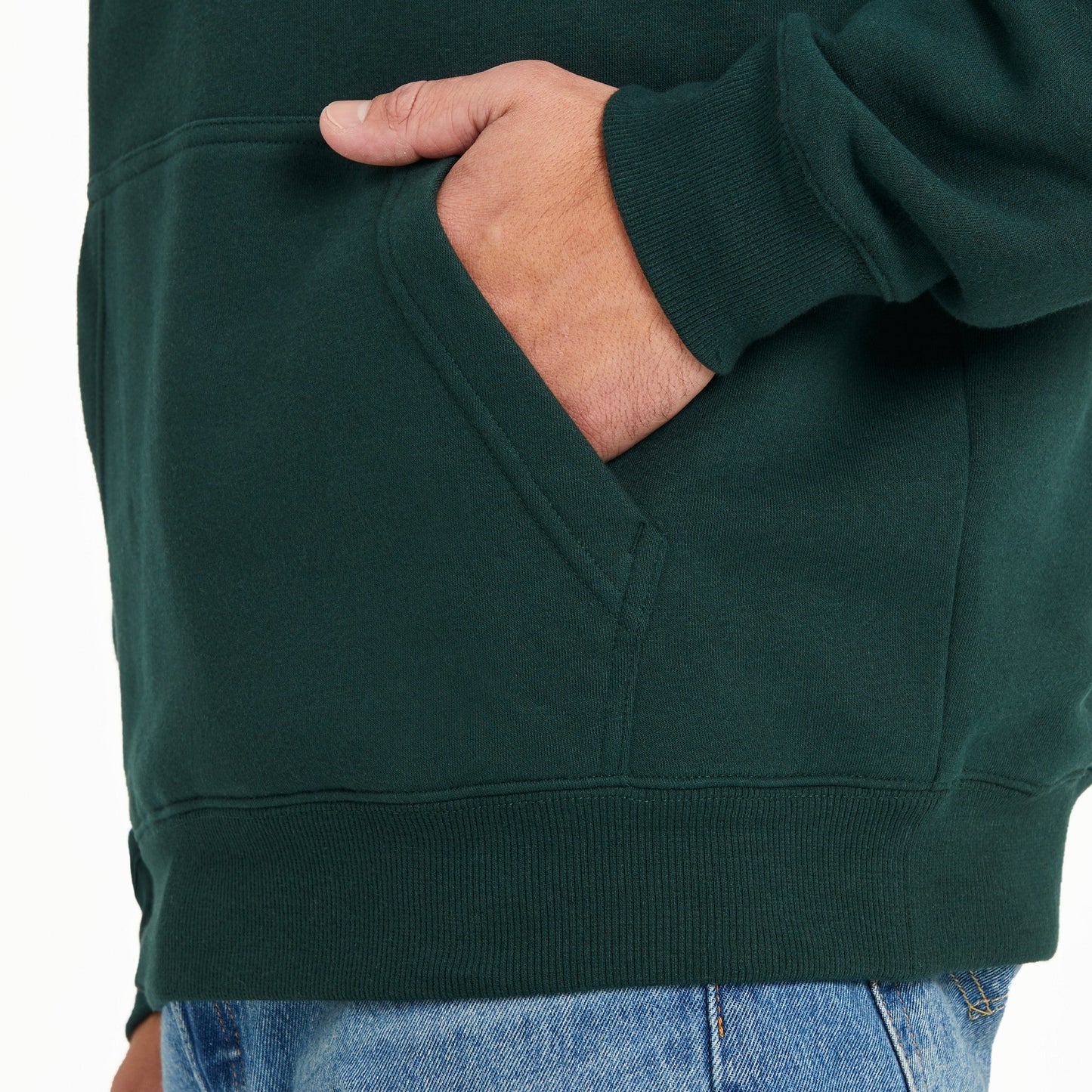 Men's One Star Flag Good Vibes Fleece Hoodie