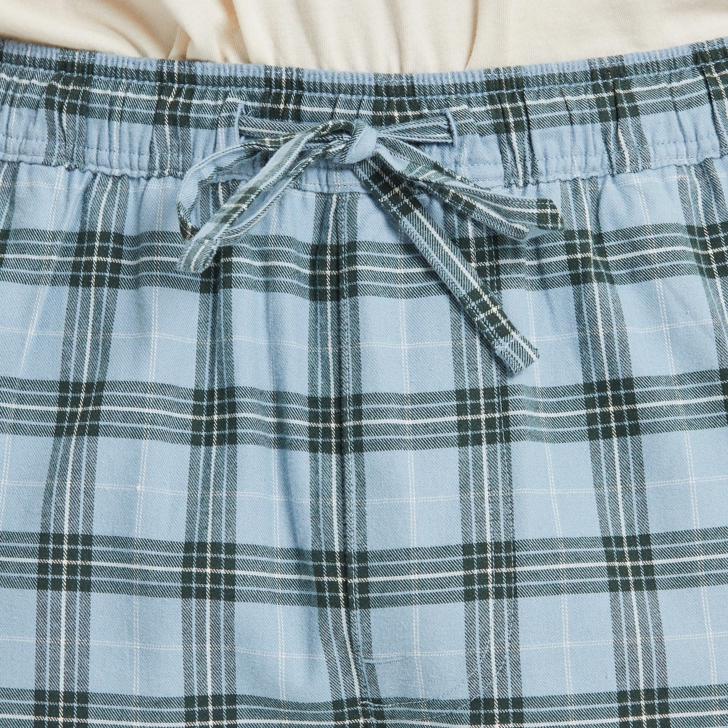 Men's Smoky Blue Check Classic Sleep Pant