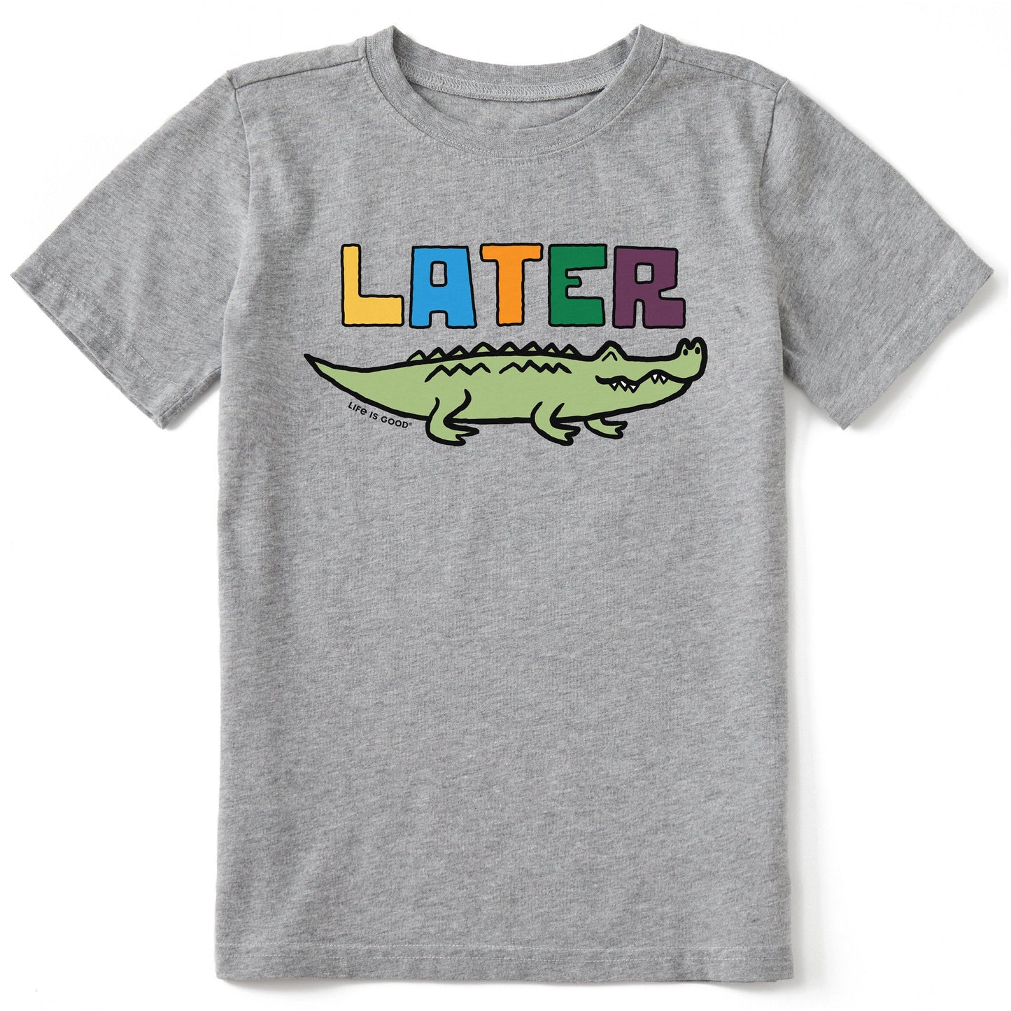 Kids Later Gator Short Sleeve Crusher Tee