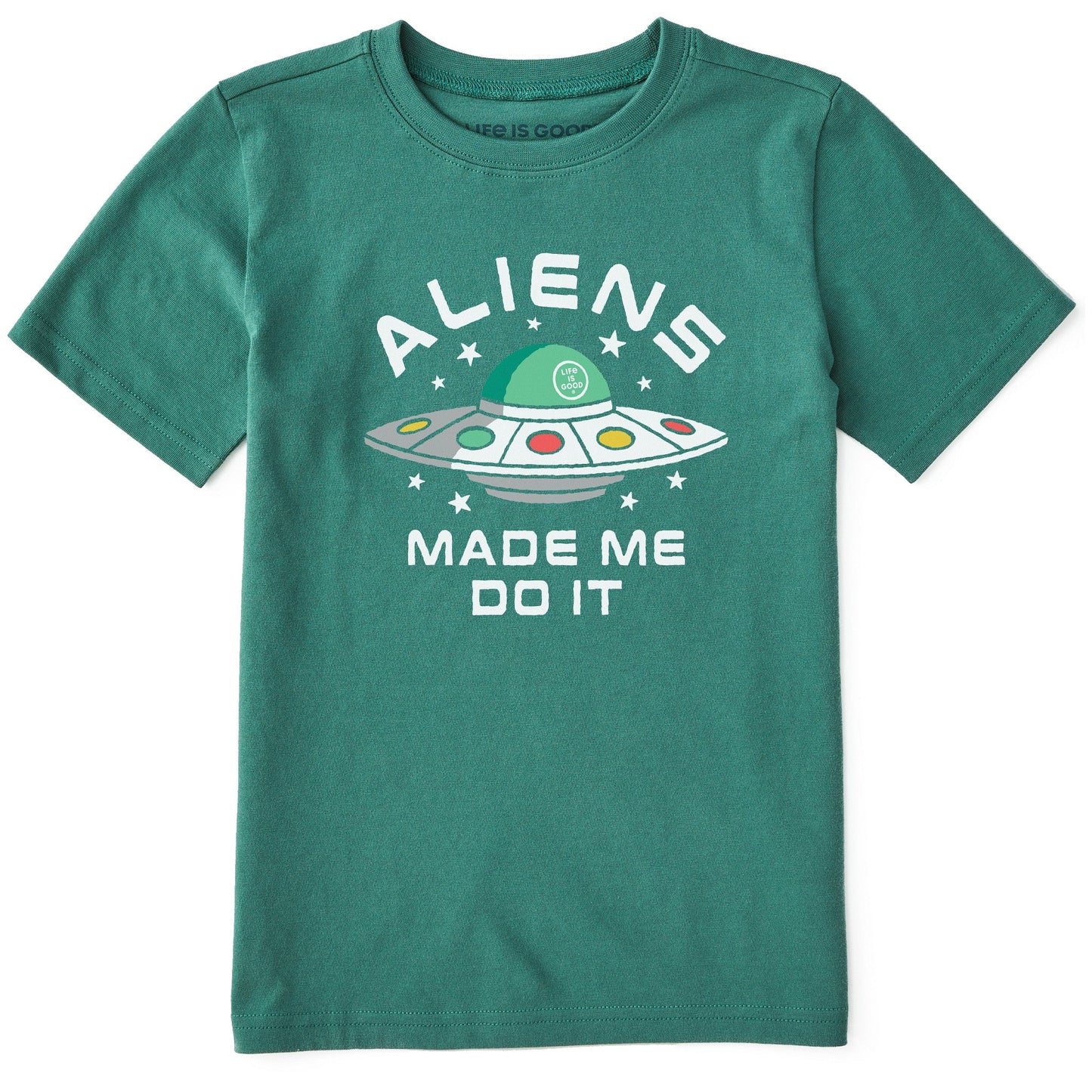 Kids Aliens Made Me Do It Short Sleeve Crusher Tee