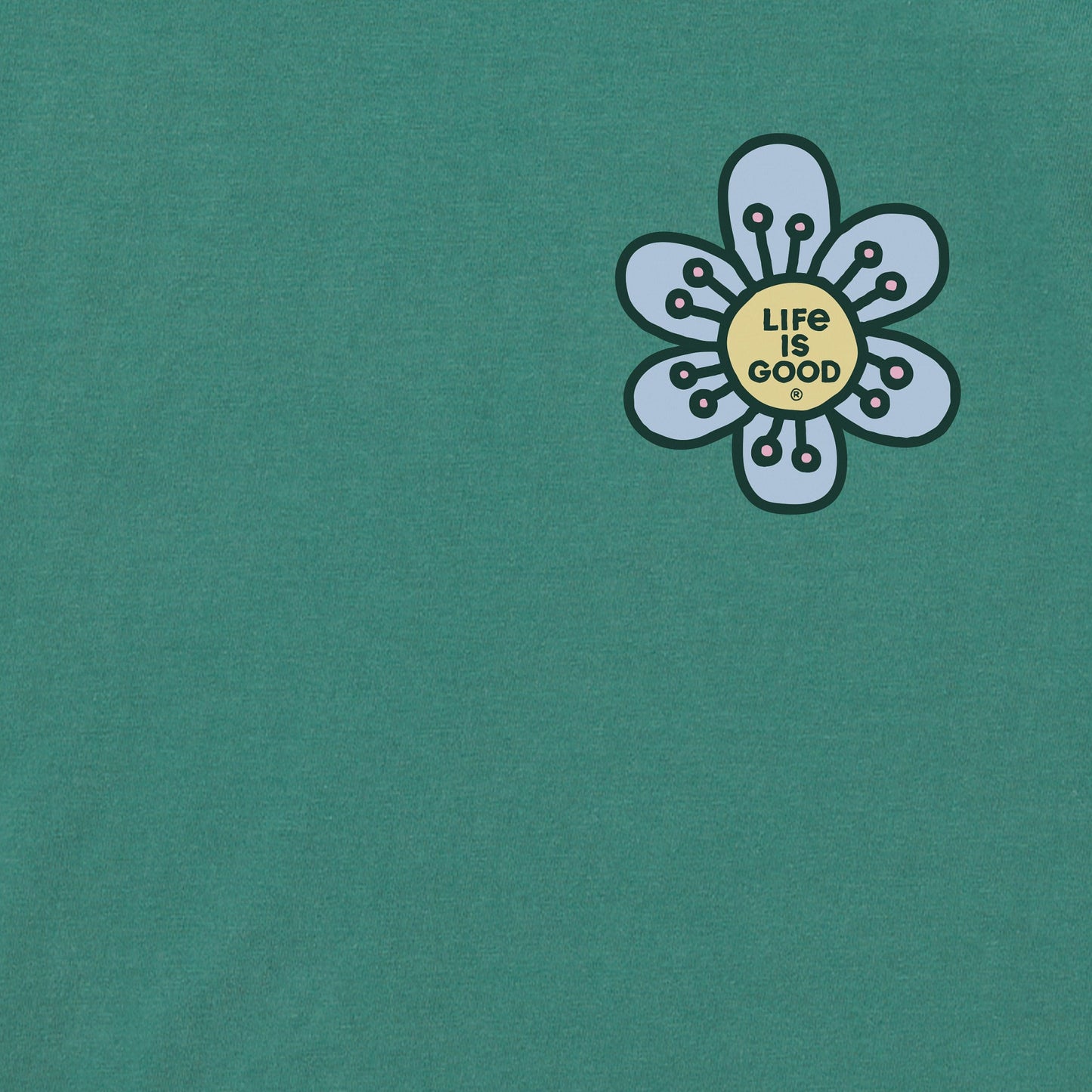 Kids Have a Nice Daisy Sunrise Short Sleeve Crusher Tee