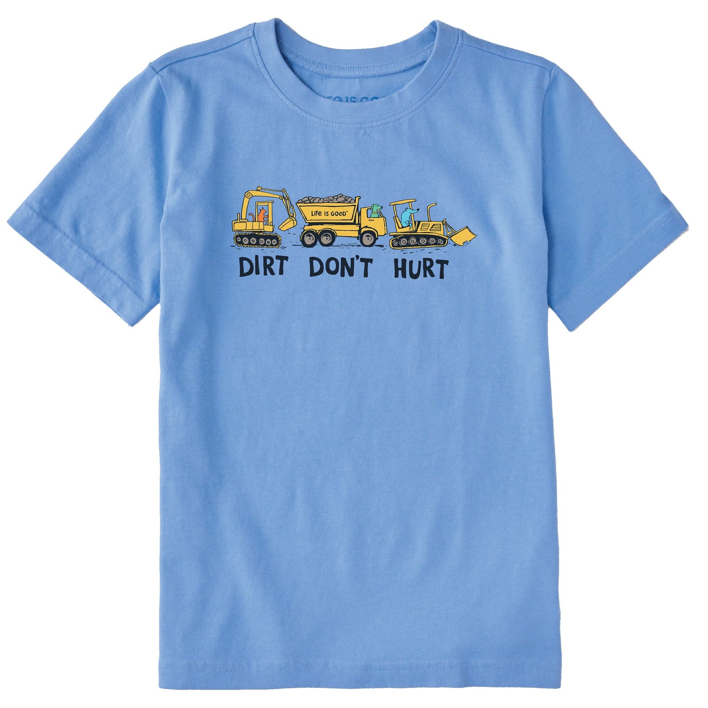 Kids Dirt Dont Hurt Short Sleeve Crusher Tee
