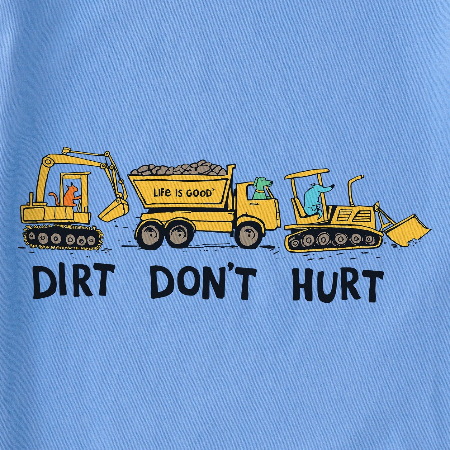 Kids Dirt Dont Hurt Short Sleeve Crusher Tee