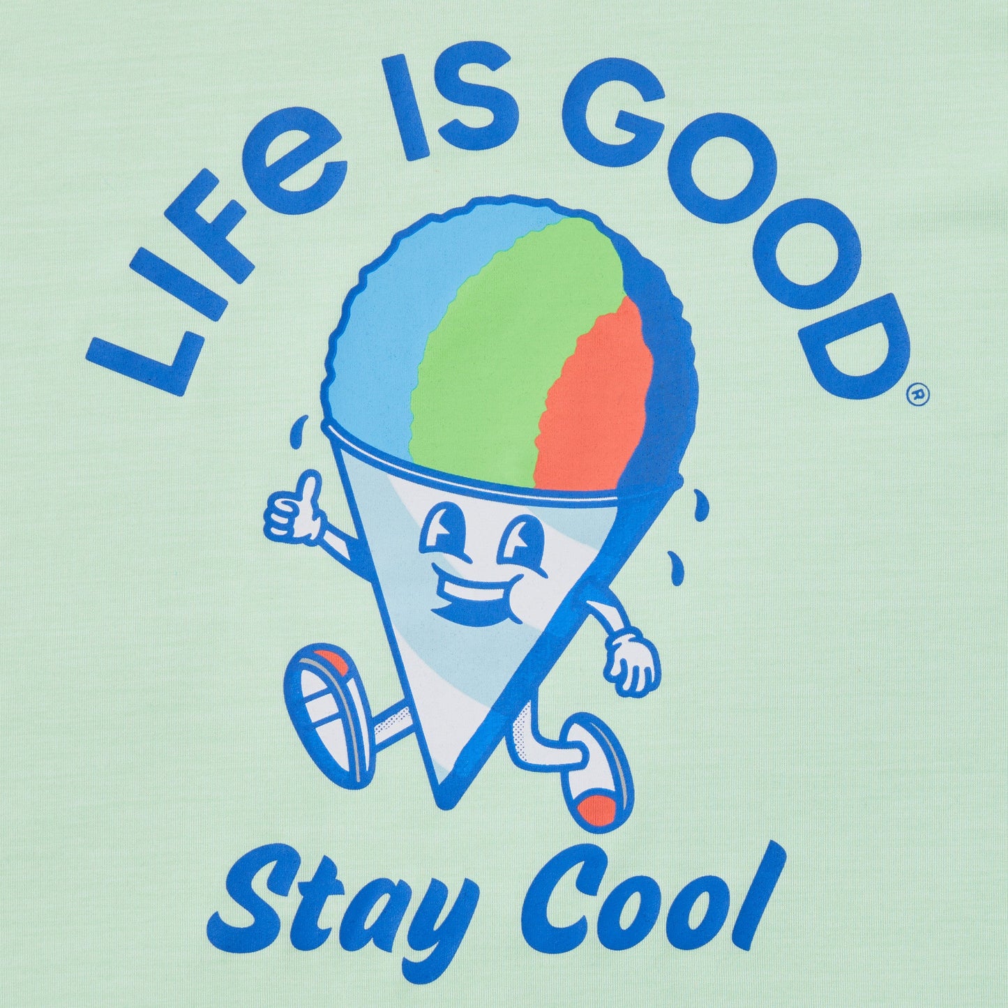 Kids Snow Cone Stay Cool Long Sleeve Sun Crusher Tee