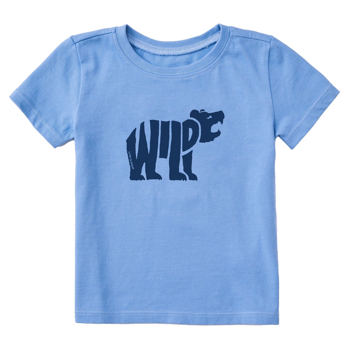 Toddler Wild Bear Short Sleeve Crusher Tee