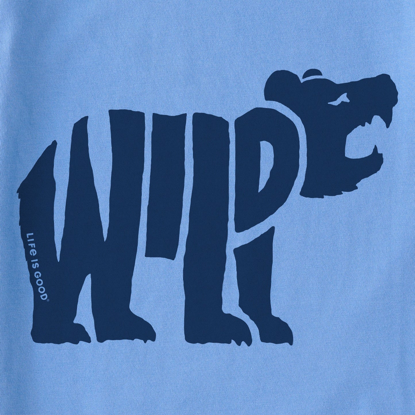 Toddler Wild Bear Short Sleeve Crusher Tee