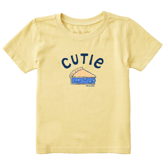 Toddler Cutie Pie Short Sleeve Crusher Tee