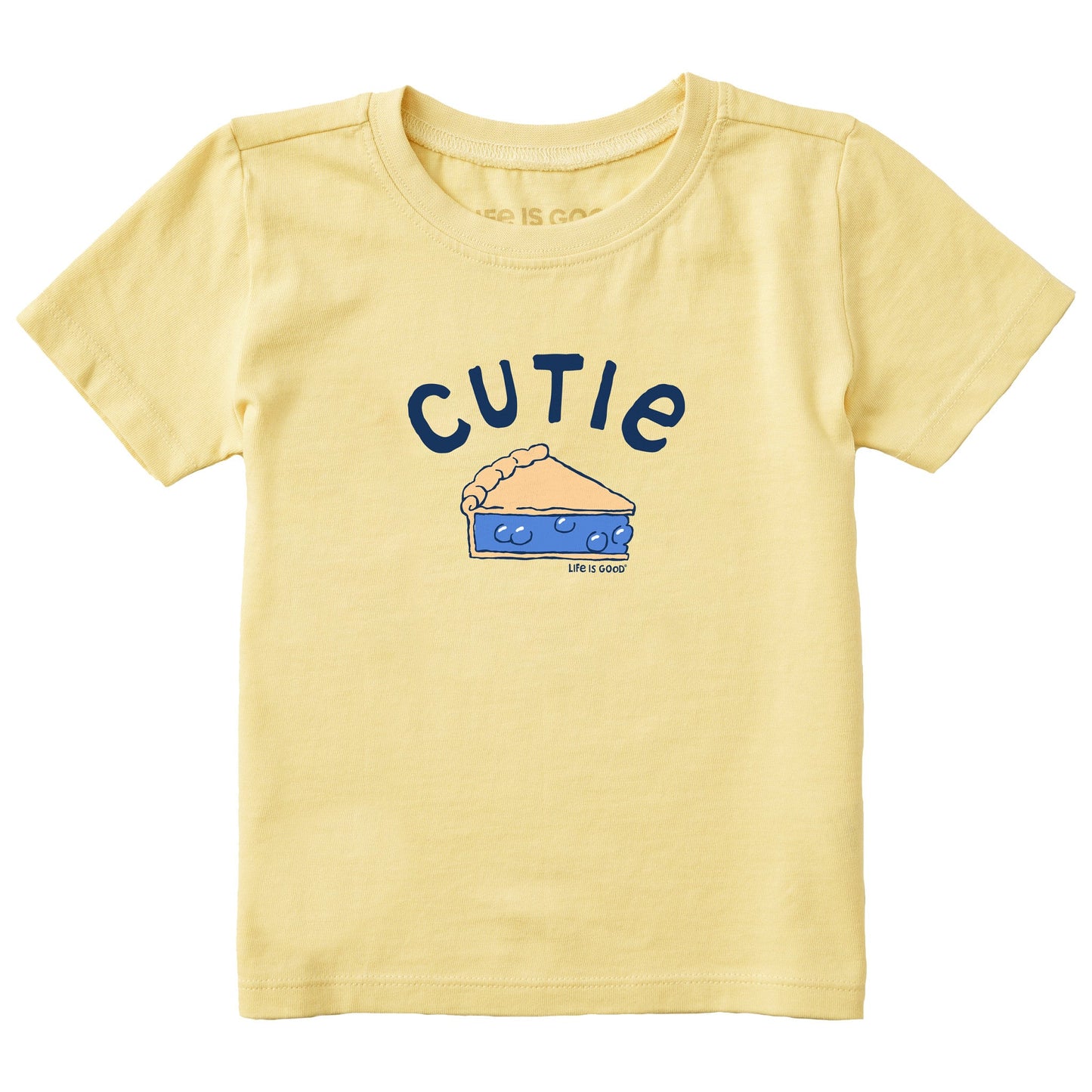 Toddler Cutie Pie Short Sleeve Crusher Tee