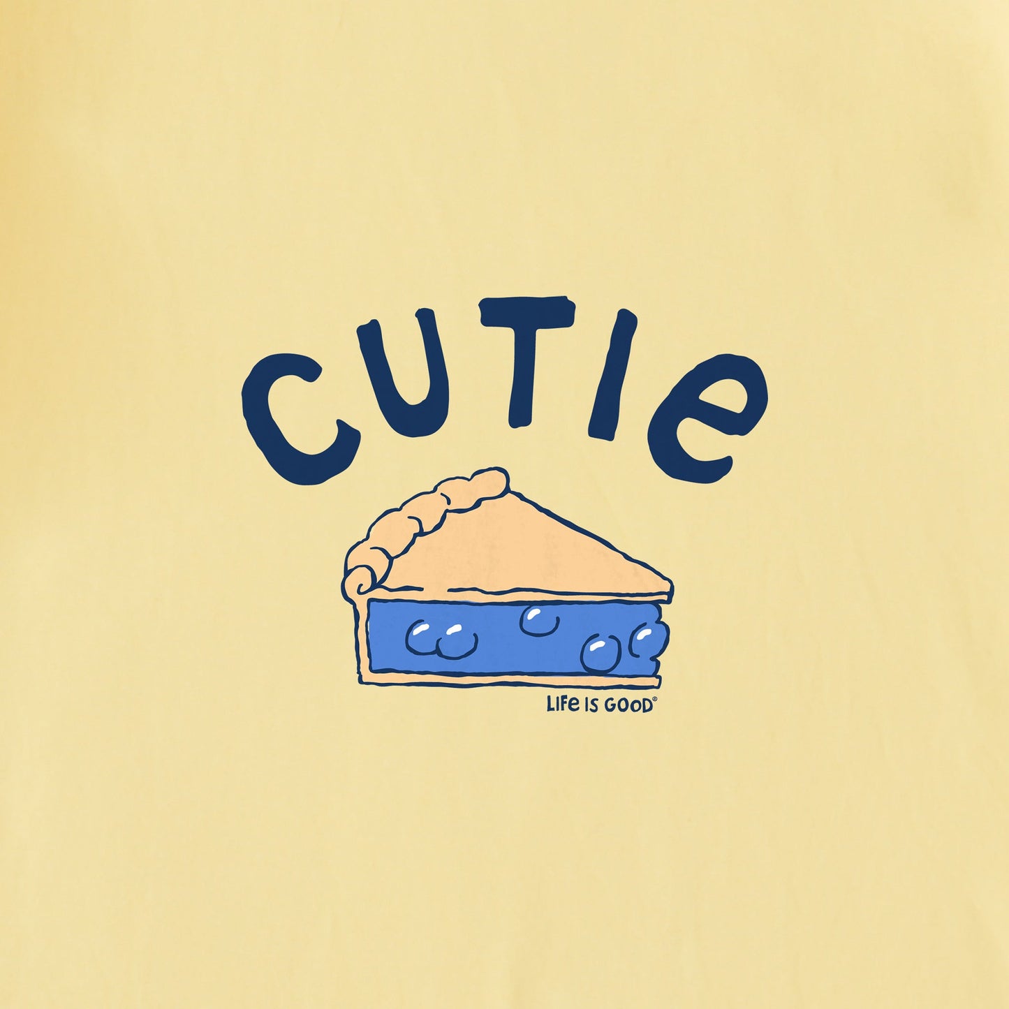 Toddler Cutie Pie Short Sleeve Crusher Tee