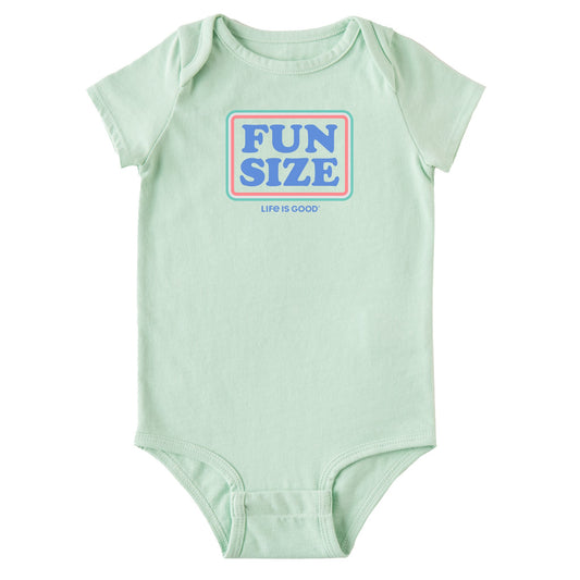 Baby Fun Size Short Sleeve Crusher Bodysuit