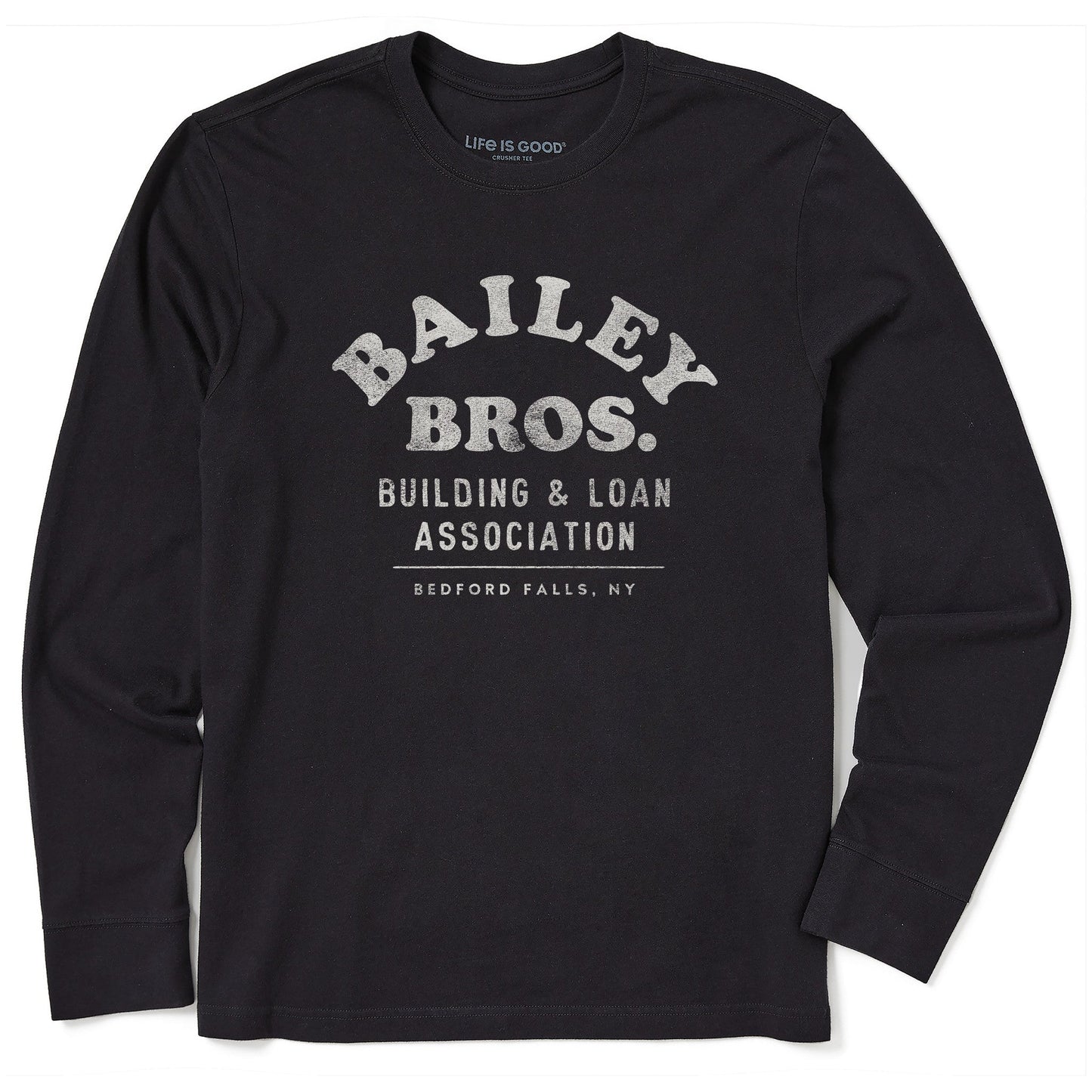 Men's Bailey Bros. Building & Loan Assoc. Long Sleeve Crusher Tee