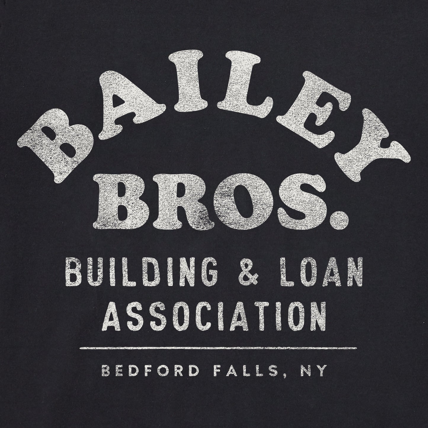 Men's Bailey Bros. Building & Loan Assoc. Long Sleeve Crusher Tee