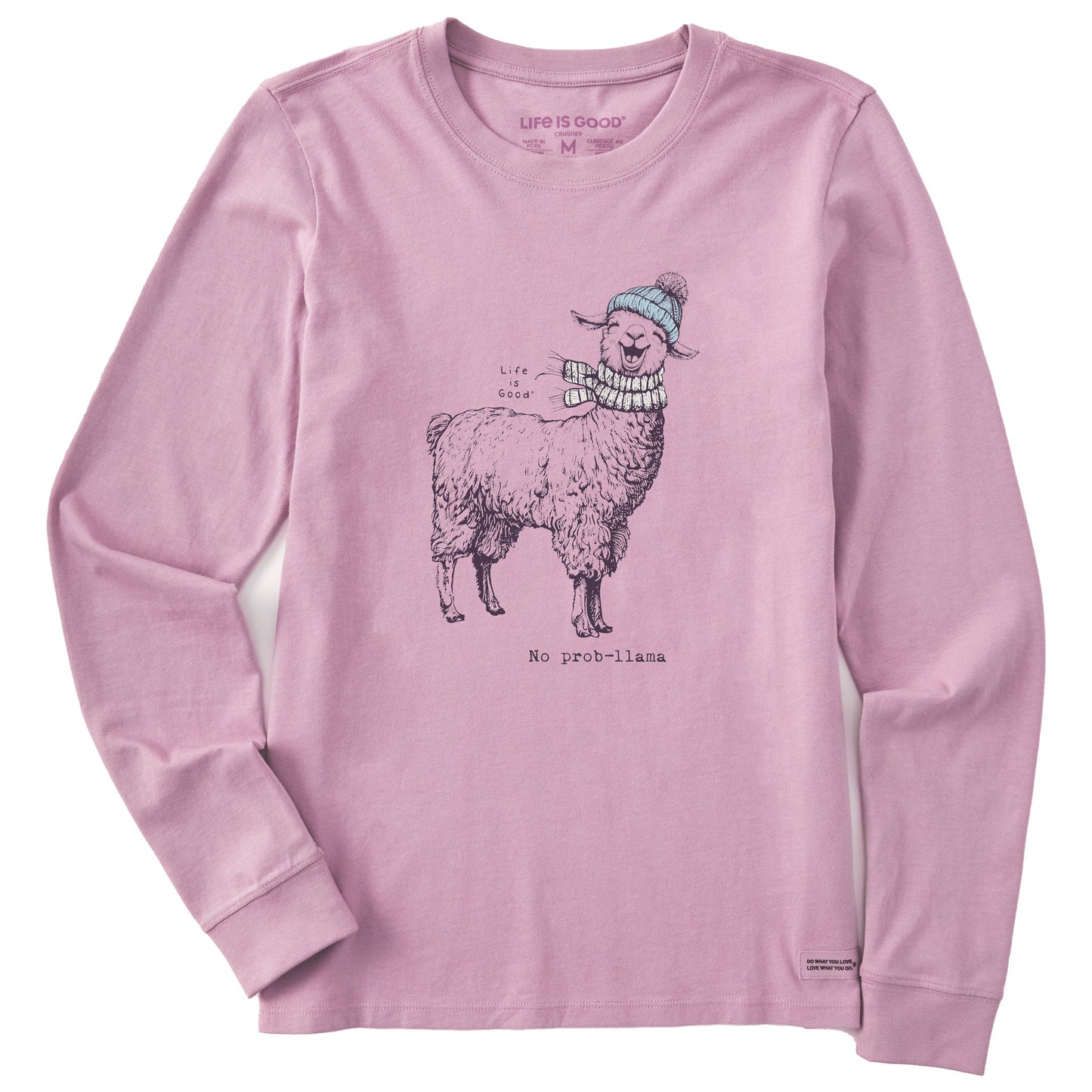 Women's No Prob-llama Long Sleeve Crusher Tee