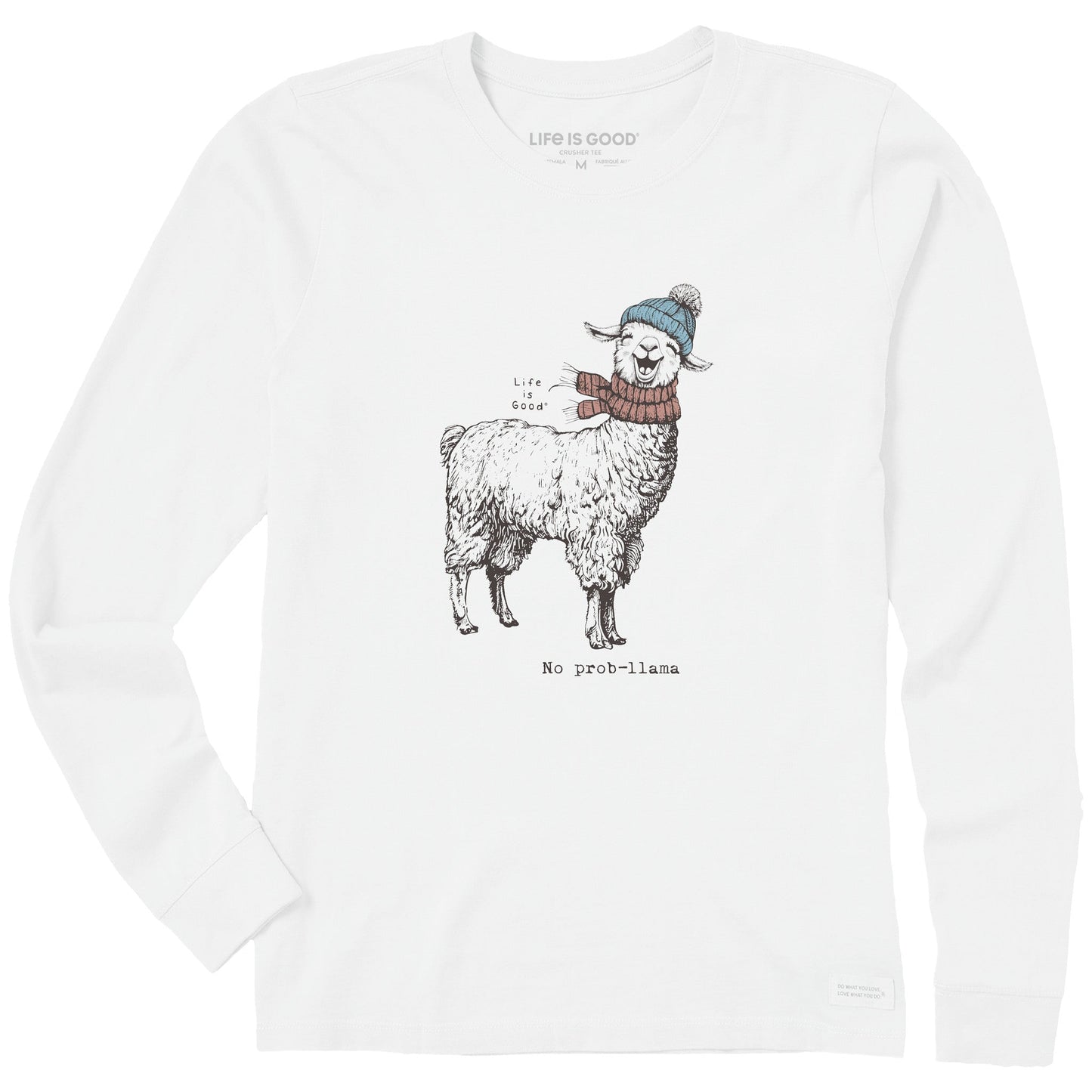 Women's No Prob-llama Long Sleeve Crusher Tee