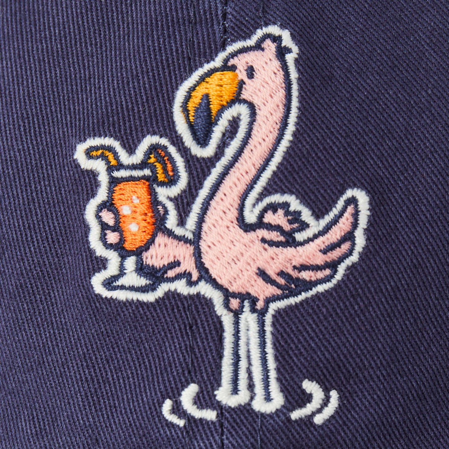 Adult Unisex Flamingo With Drink Chill Cap