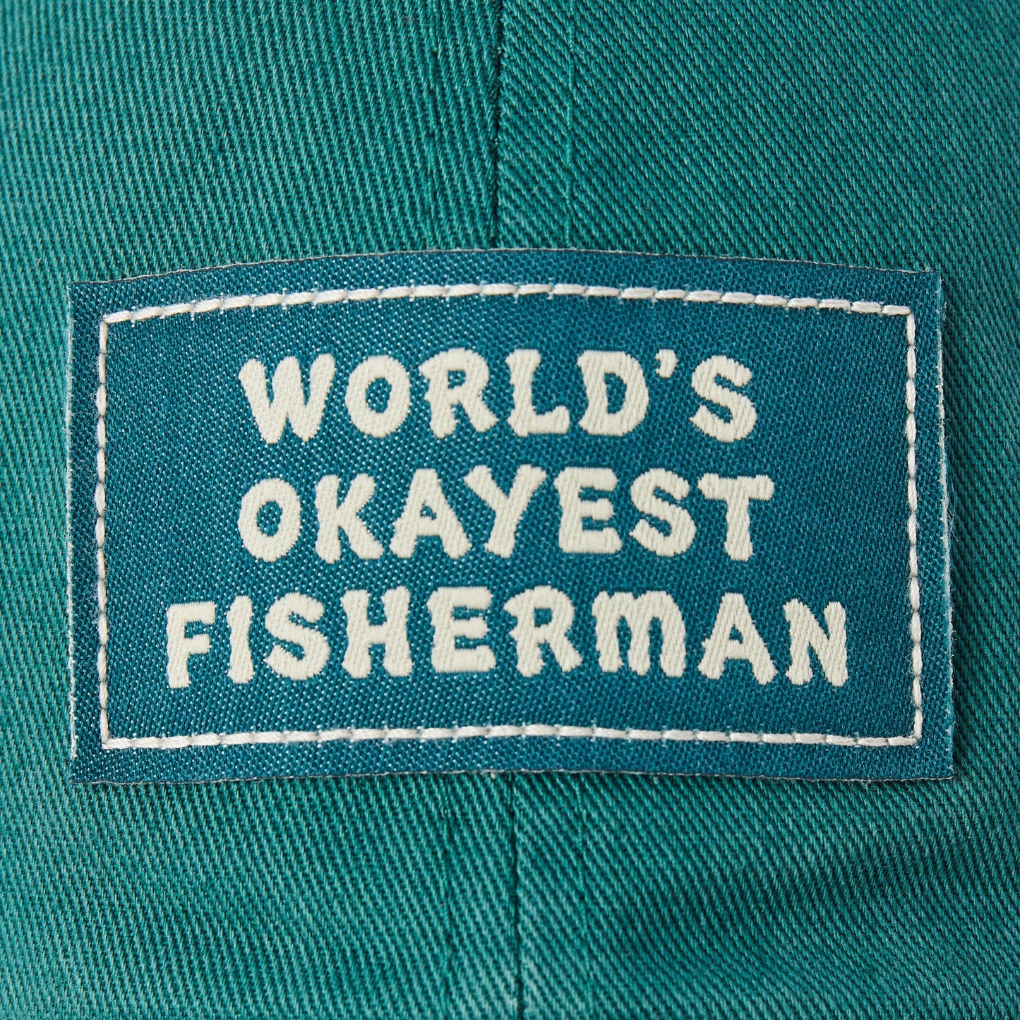 Adult Unisex World's Okayest Fisherman Chill Cap