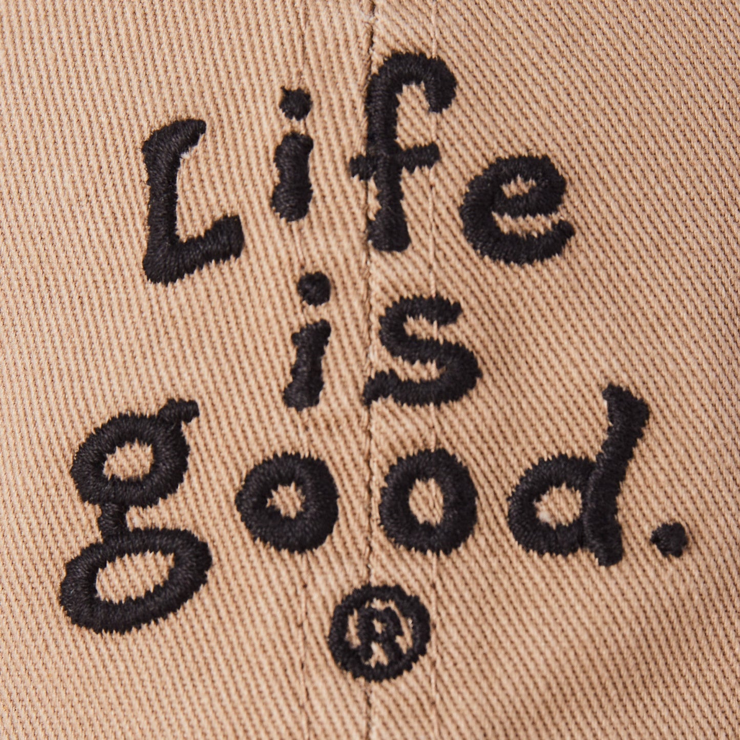 Adult Unisex LIG Vintage Wordmark Stacked Chill Cap