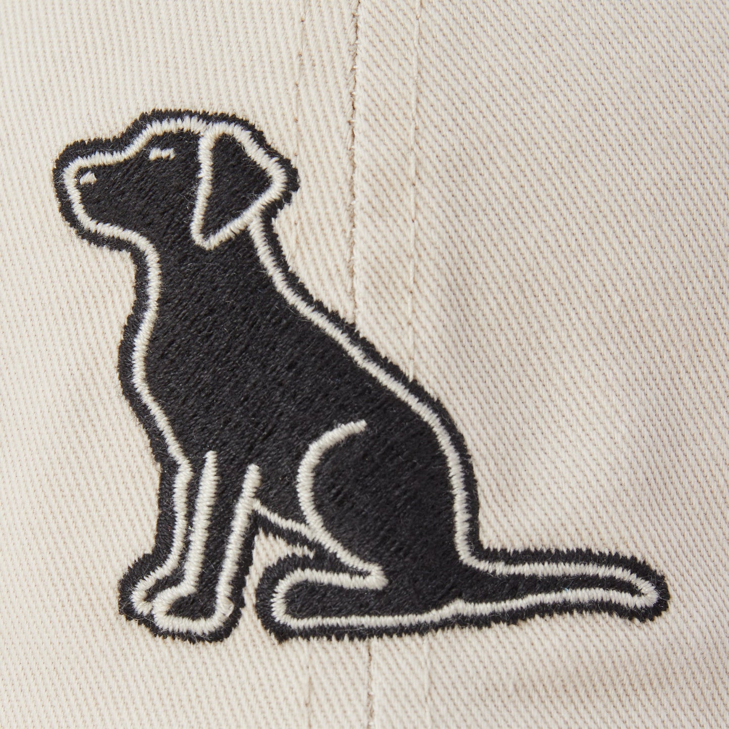 Adult Unisex Vintage Sitting Dog Chill Cap