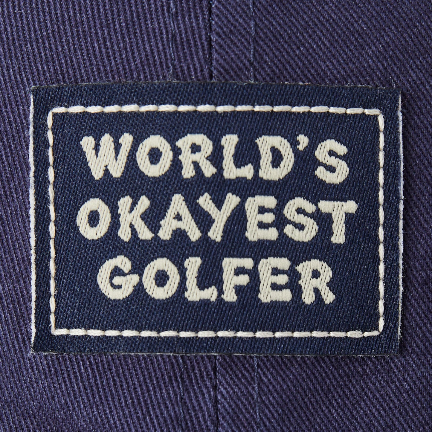 Adult Unisex World's Okayest Golfer Chill Cap