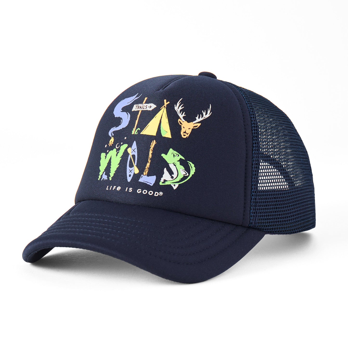 Kids Stay Wild Kids Trucker