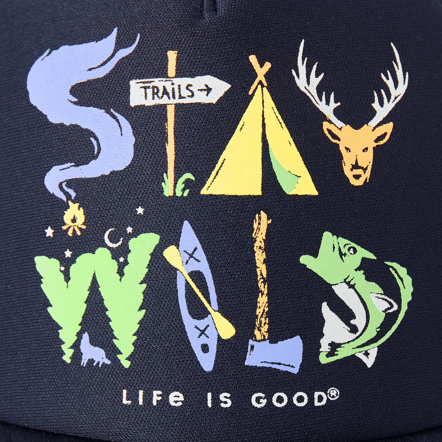 Kids Stay Wild Kids Trucker