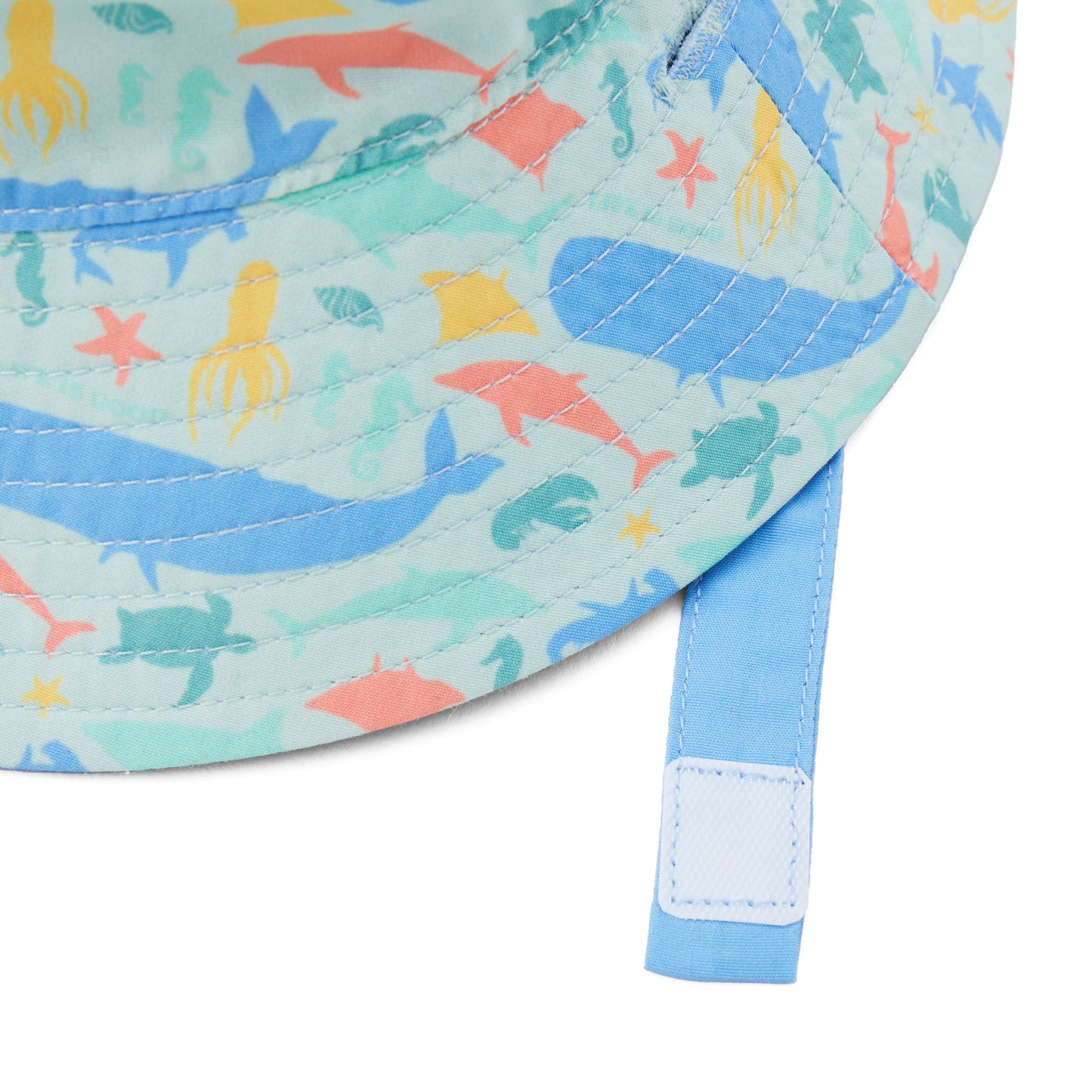 Kids Sea Life Pattern Made in the Shade Bucket Hat