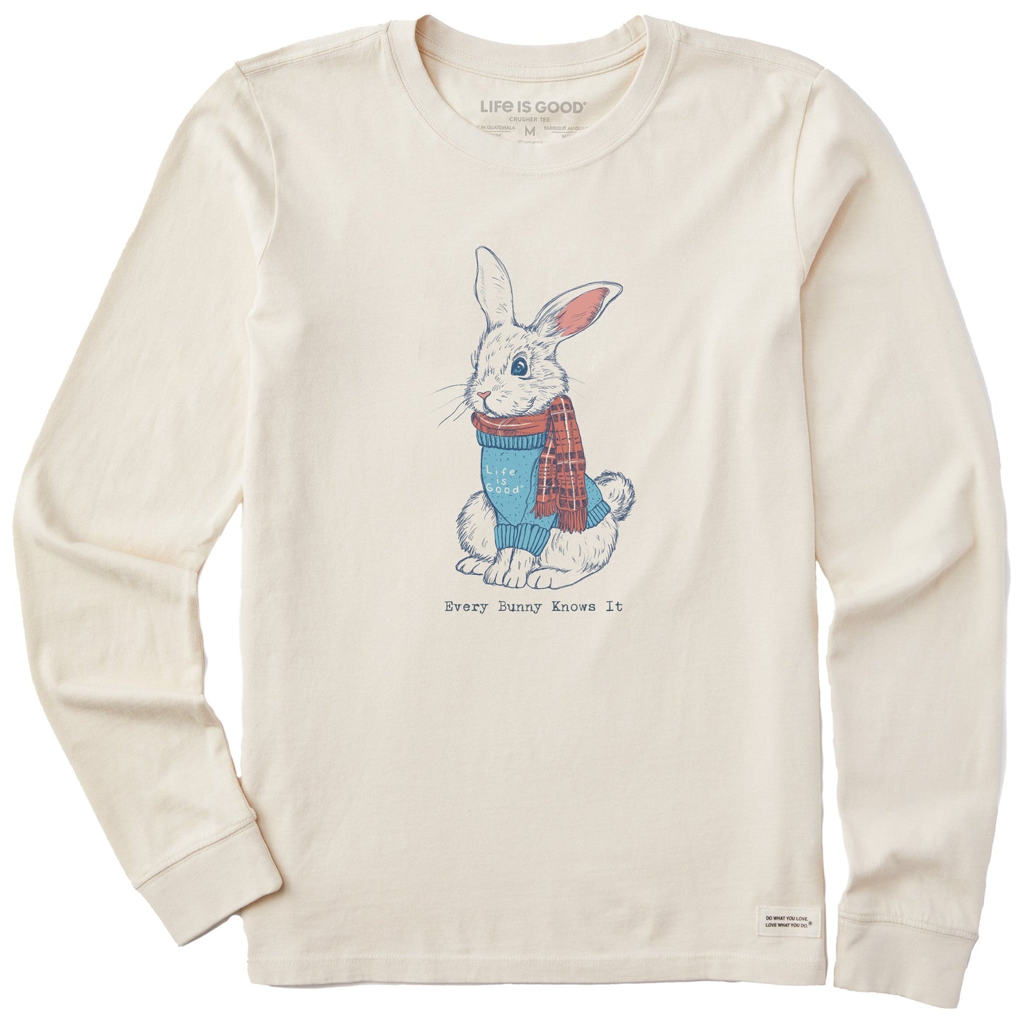 Women's Every Bunny Knows It Long Sleeve Crusher Tee