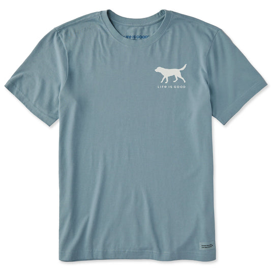 Men's Dog Walking Short Sleeve Crusher Tee