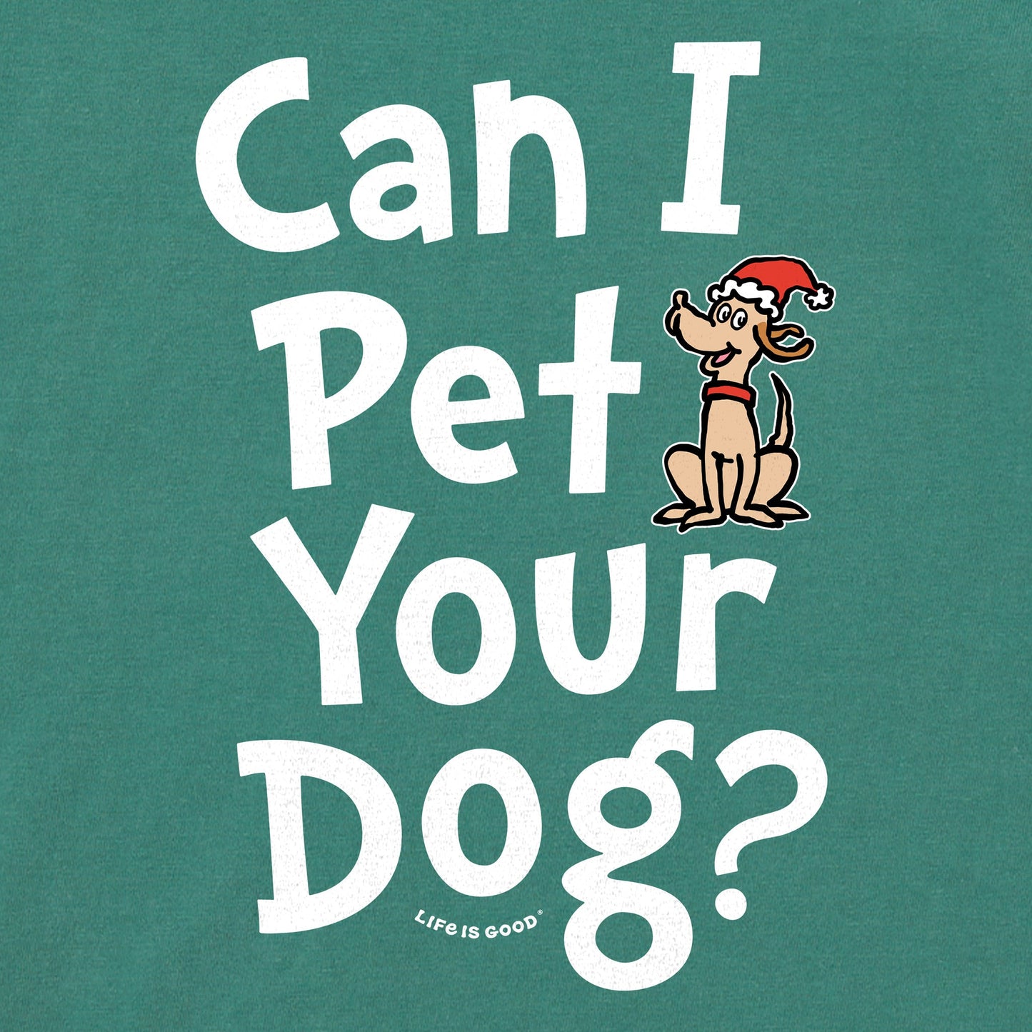 Kids Can I Pet Your Dog Max? Long Sleeve Crusher Tee