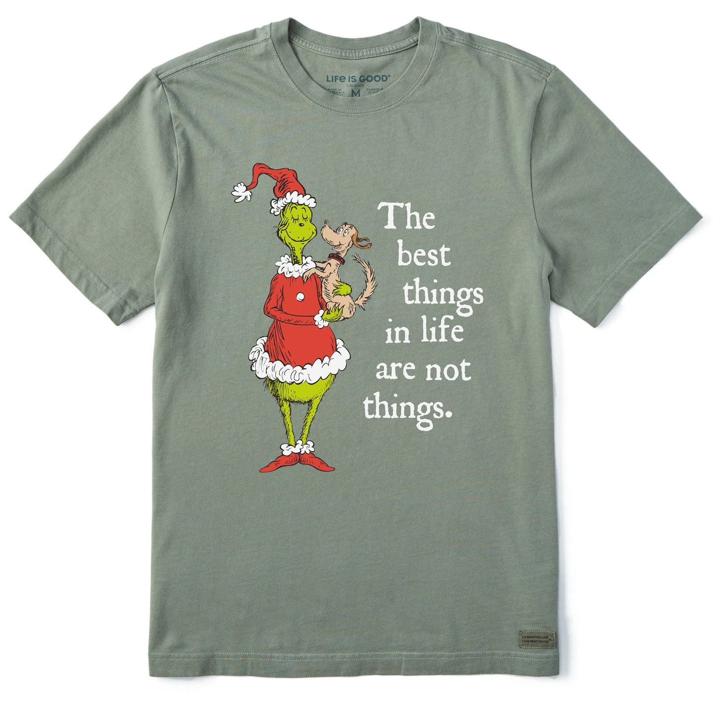 Men's Grinch & Max The Best Things Short Sleeve Crusher Tee