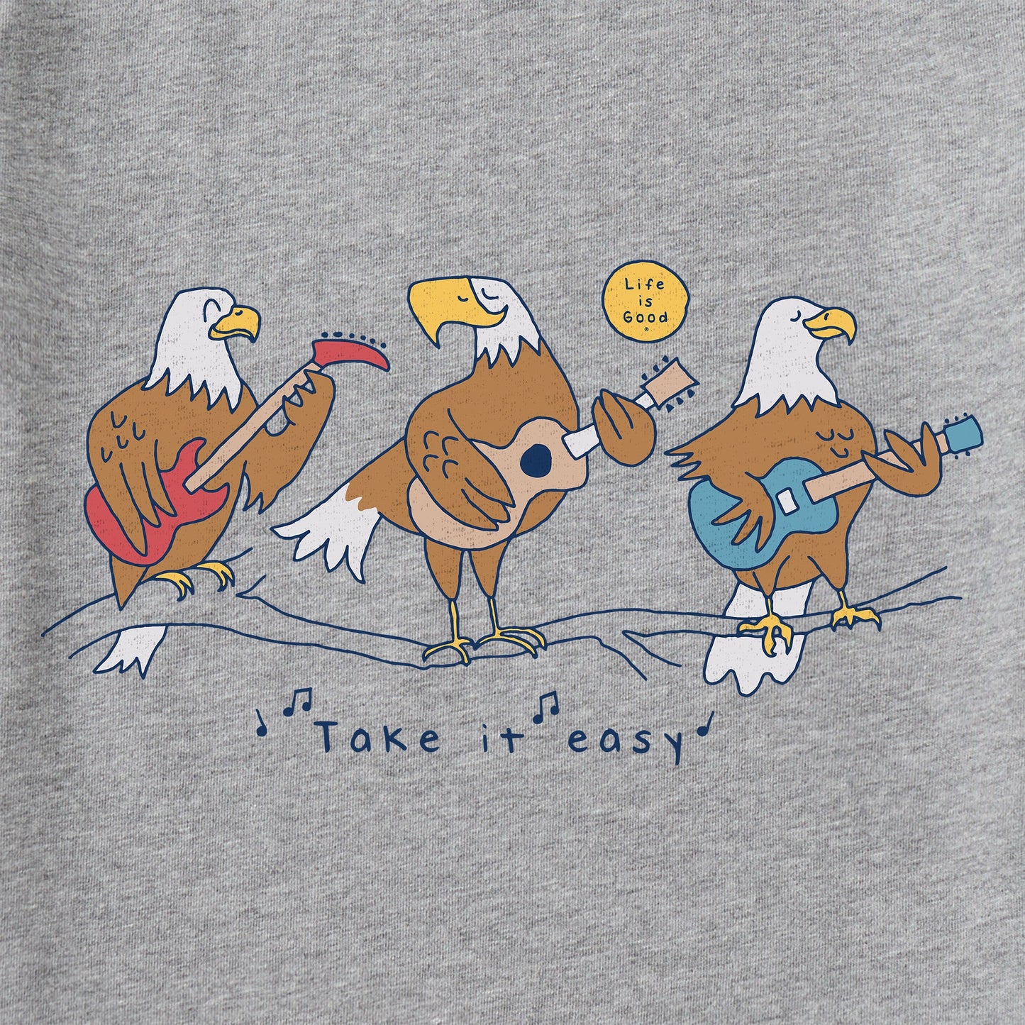Men's Eagles Take it Easy Short Sleeve Tee