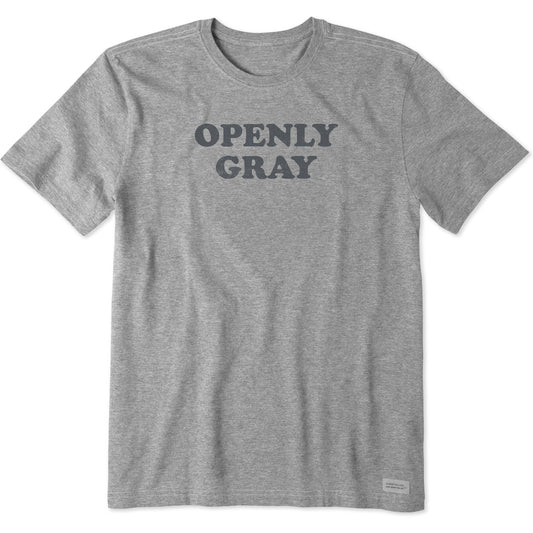 Men's Openly Gray Short Sleeve Tee