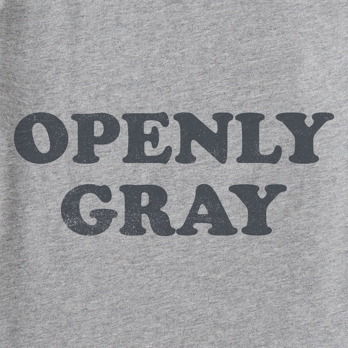 Men's Openly Gray Short Sleeve Tee
