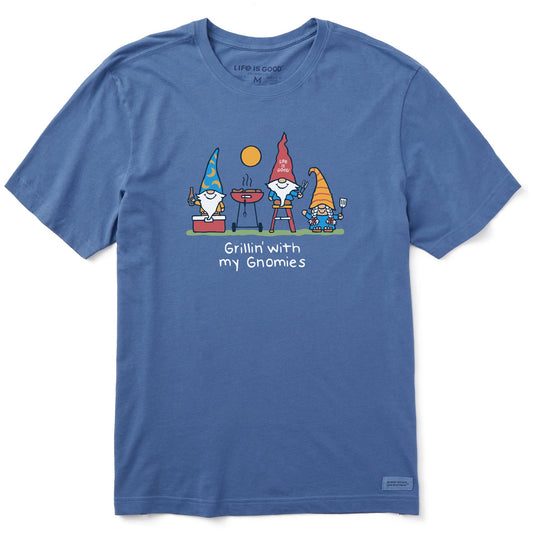 Men's Grillin' w My Gnomes Gnomes Short Sleeve Tee