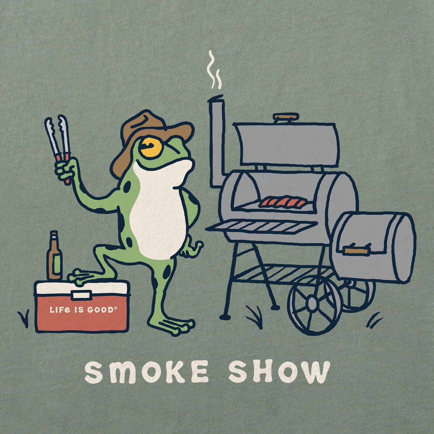 Men's Smoke Show Frog Short Sleeve Tee