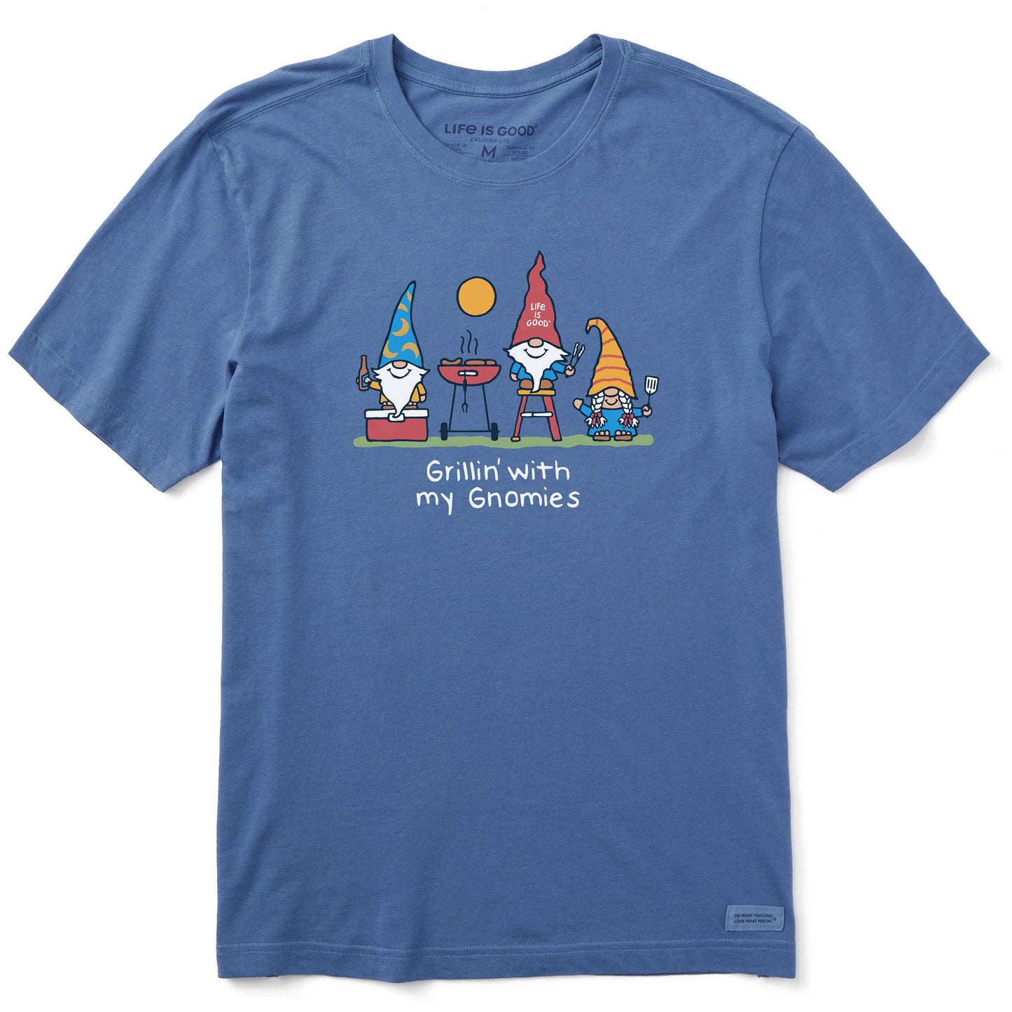 Men's Grillin' w My Gnomes Gnomes Short Sleeve Tee