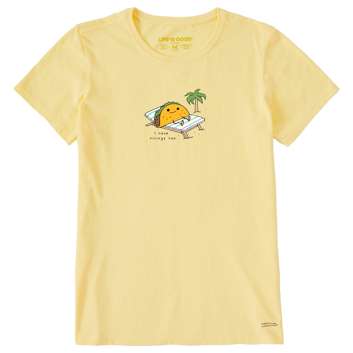 Women's Tacos have Fillings at the Beach Short Sleeve Tee