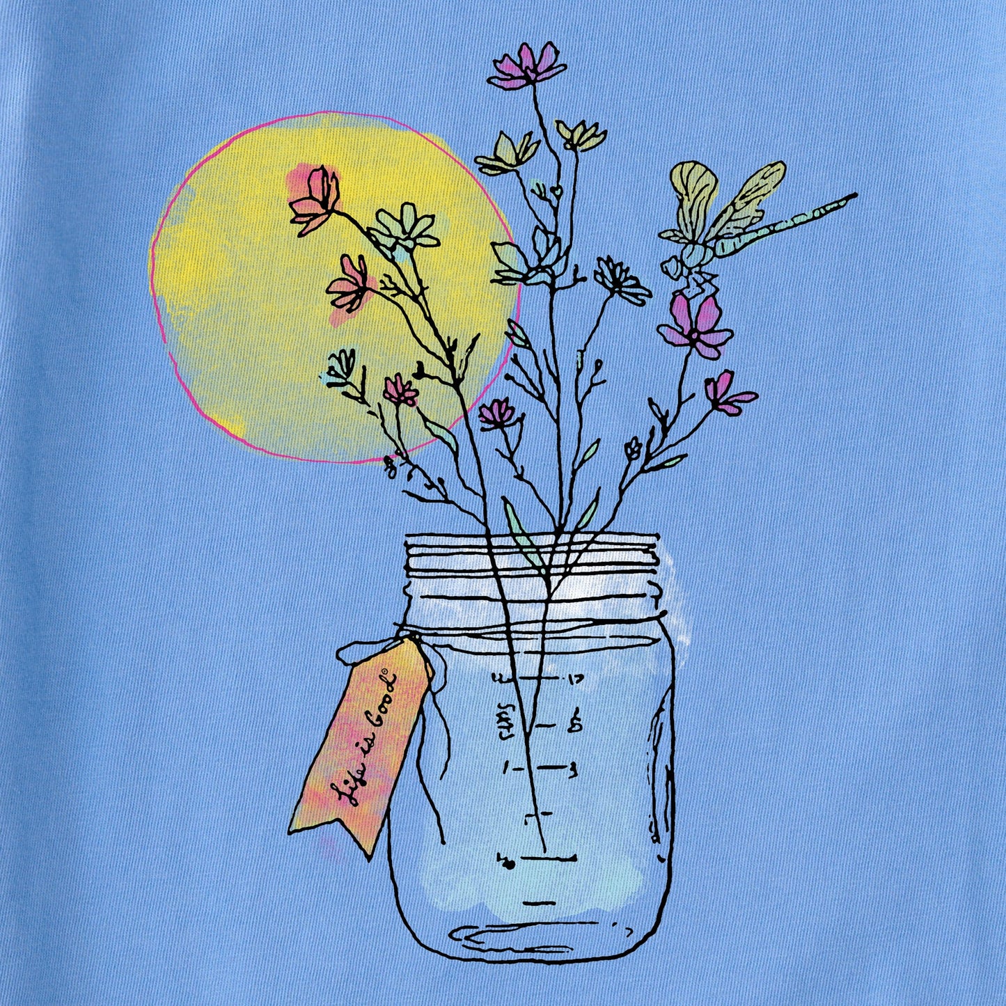 Women's Flower Jar Short Sleeve Tee