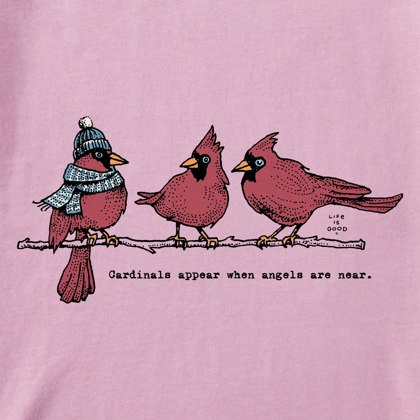 Women's Cardinals Appear Long Sleeve Crusher Tee