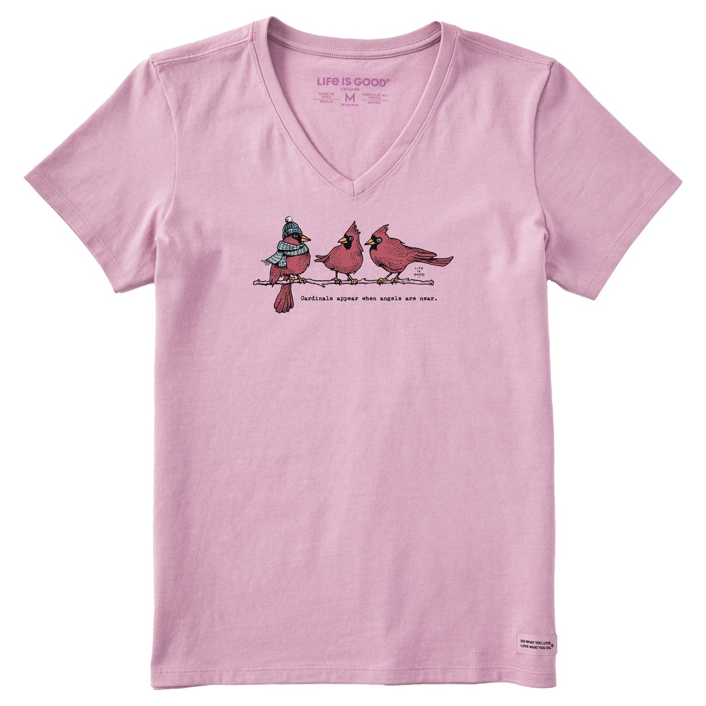 Women's Cardinals Appear Short Sleeve Crusher Vee