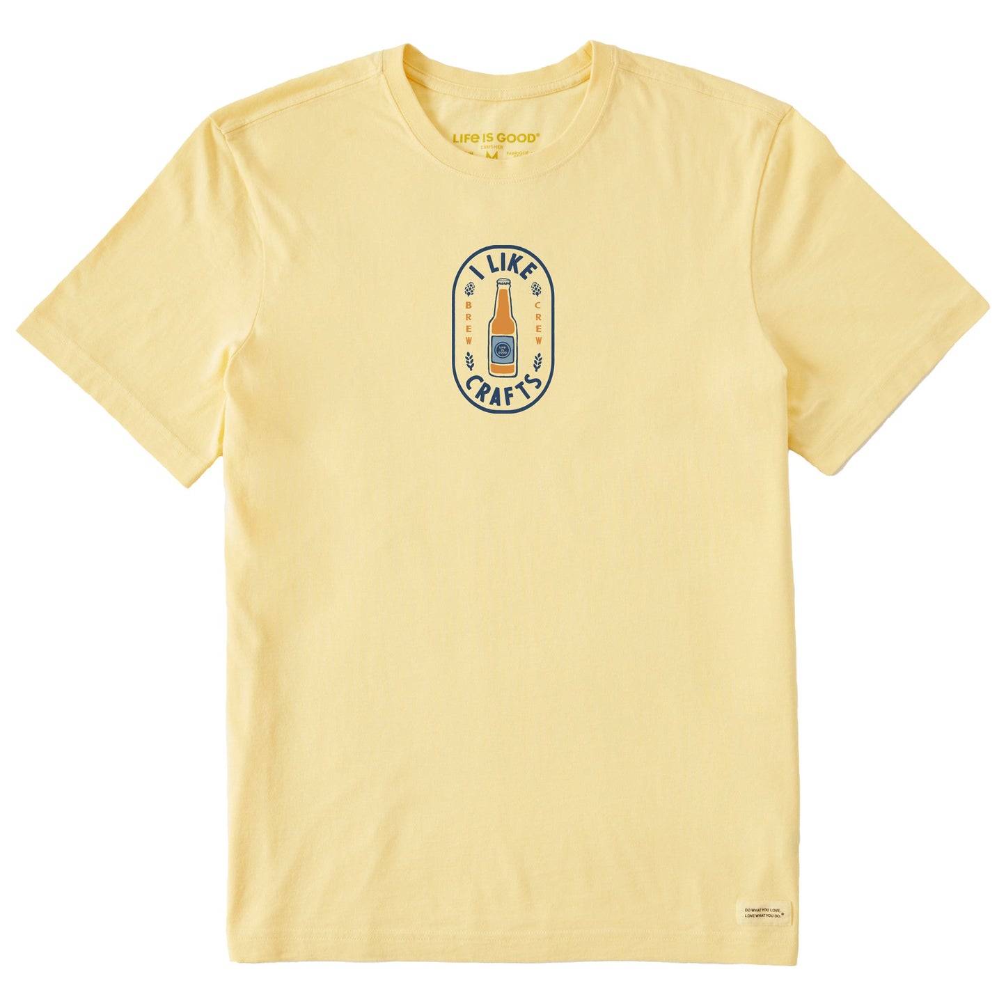 Men's I Like Crafts Label Short Sleeve Crusher-LITE Tee