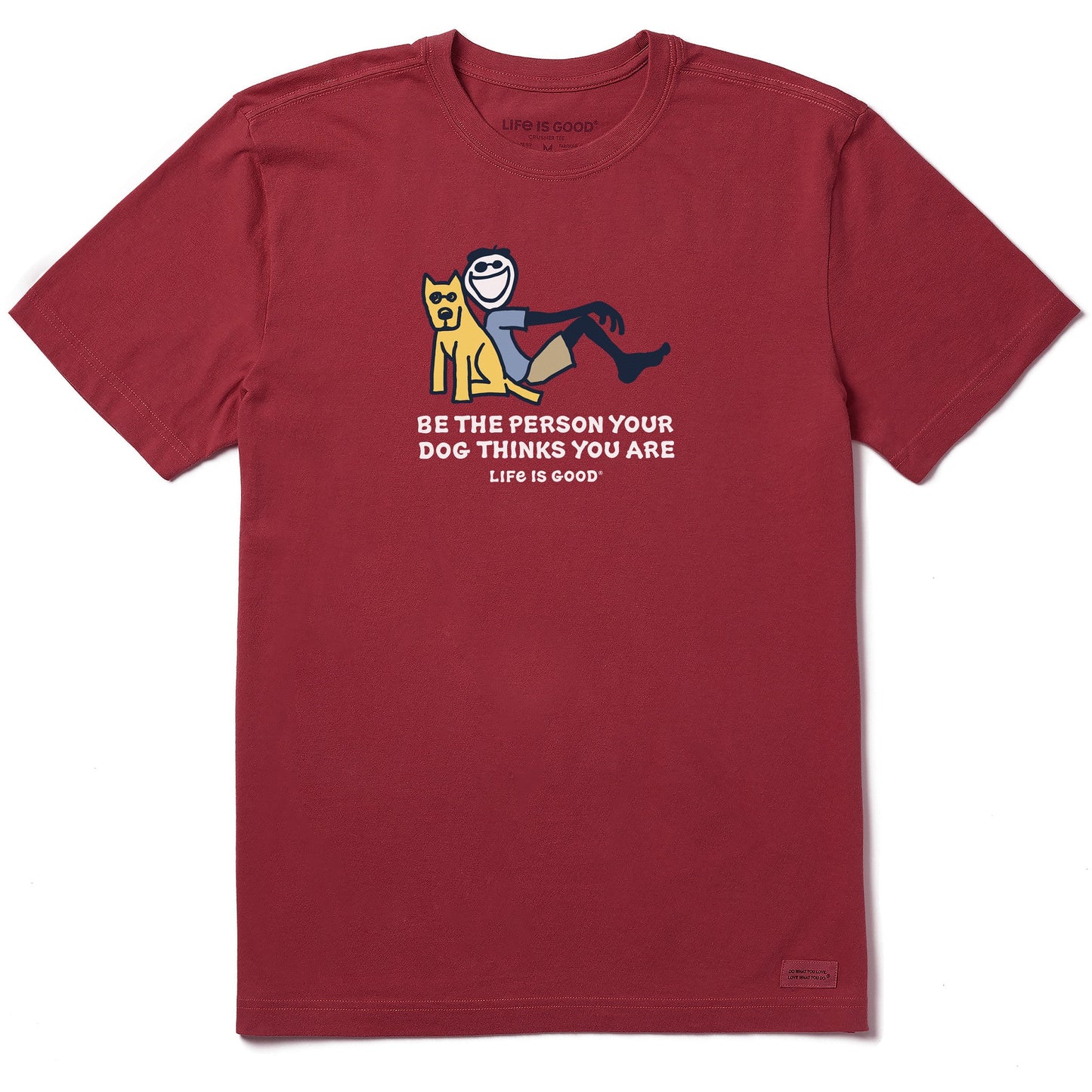 Men's Jake and Rocket Be The Person Short Sleeve Tee