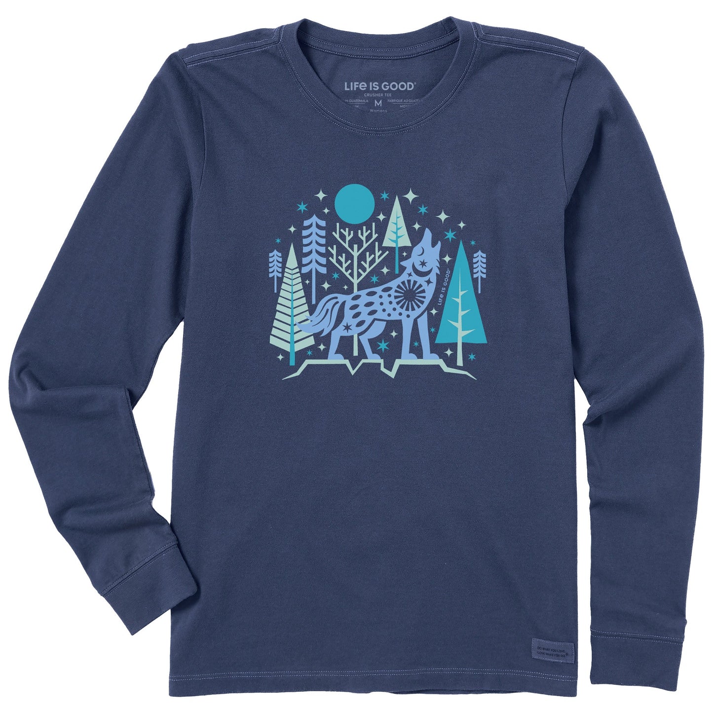 Women's Winter Wolf Long Sleeve Crusher Tee