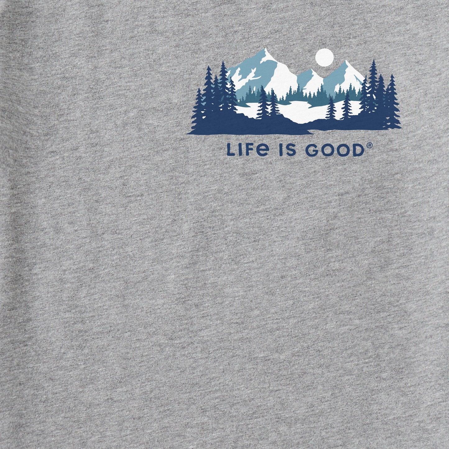 Men's Winter Evergreen Long Sleeve Crusher Tee