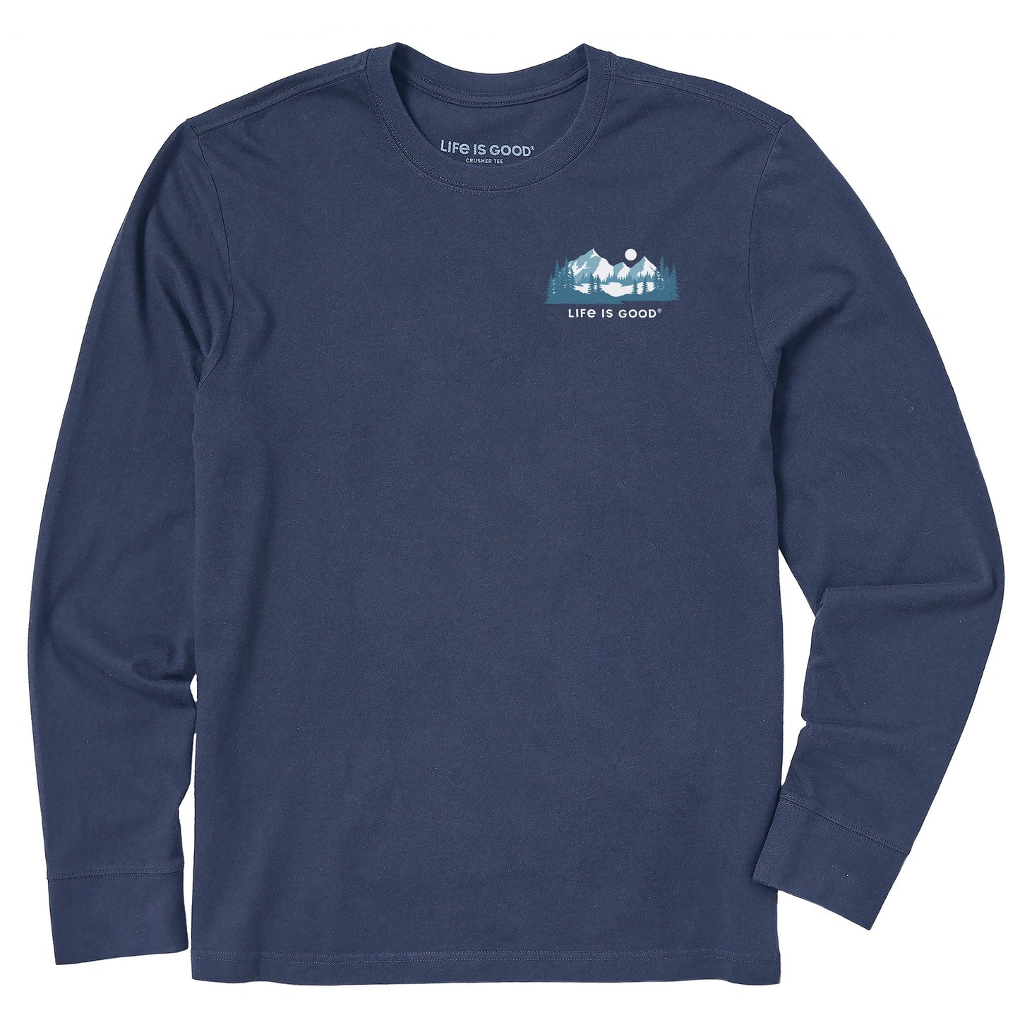 Men's Winter Evergreen Long Sleeve Crusher Tee