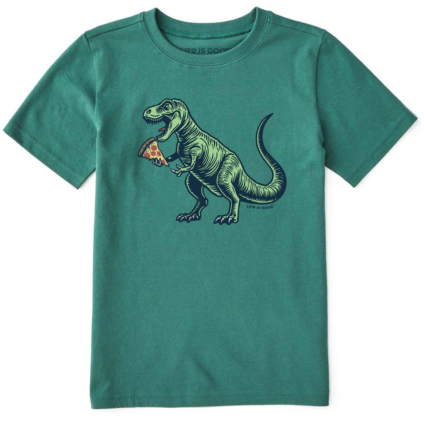 Kids Snack Attack T Rex Short Sleeve Crusher Tee