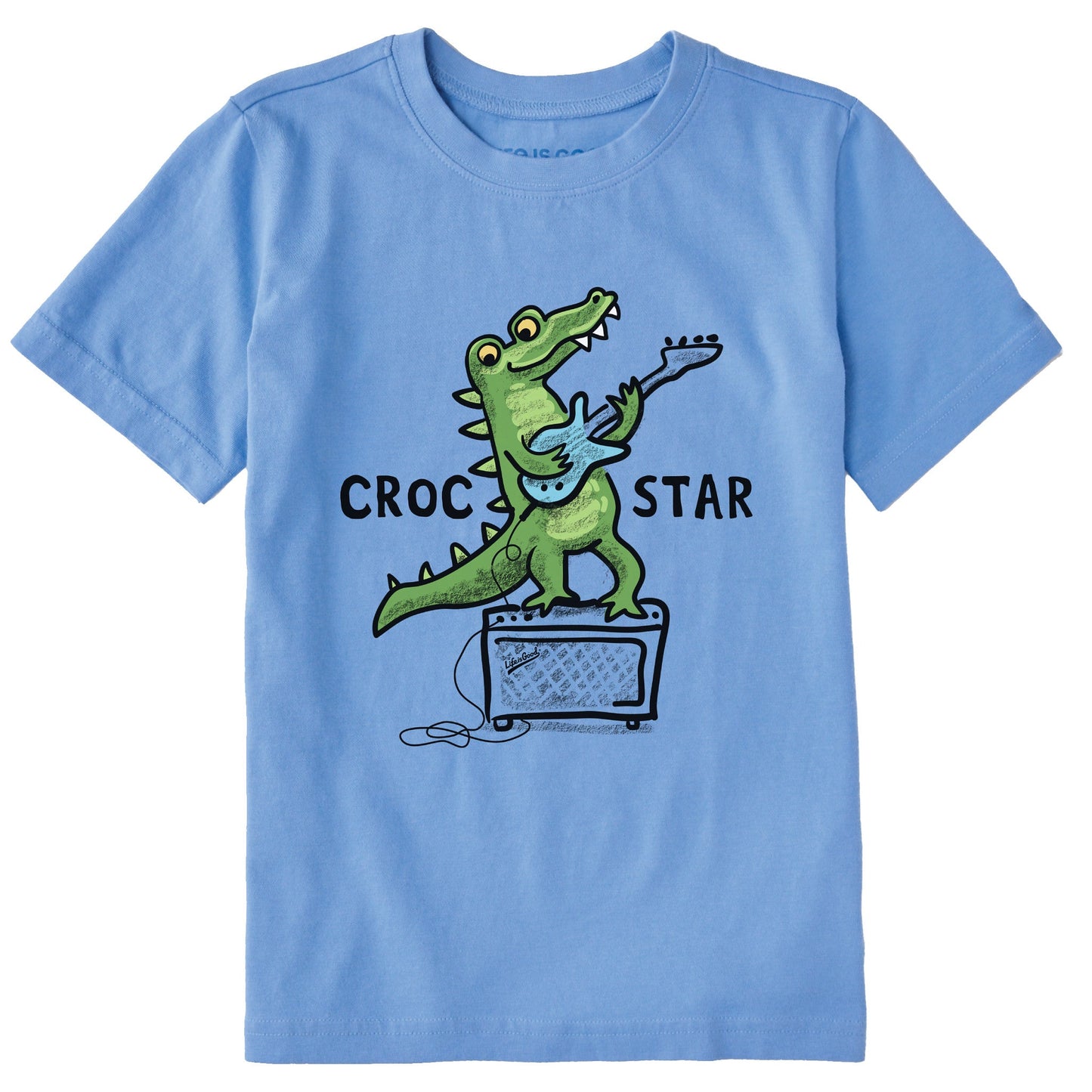Kids Croc Star Short Sleeve Crusher Tee