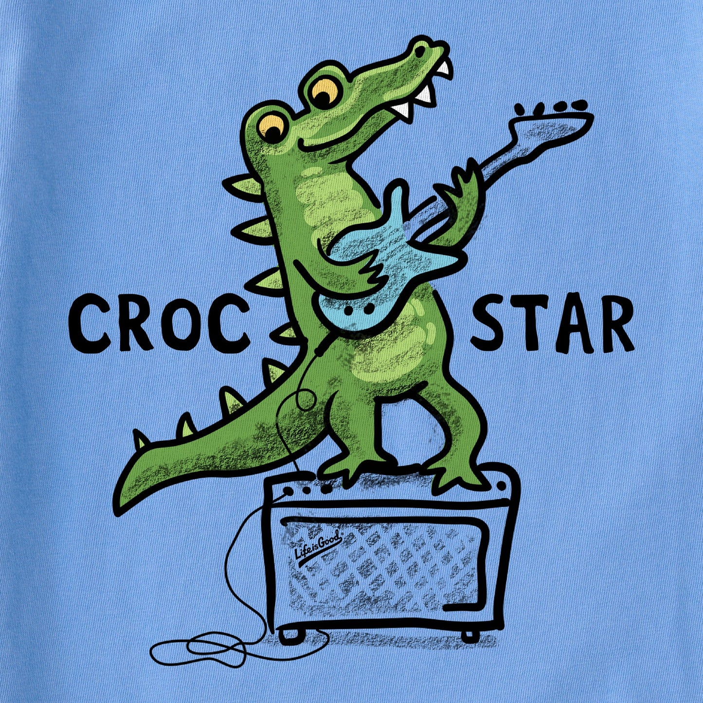 Kids Croc Star Short Sleeve Crusher Tee