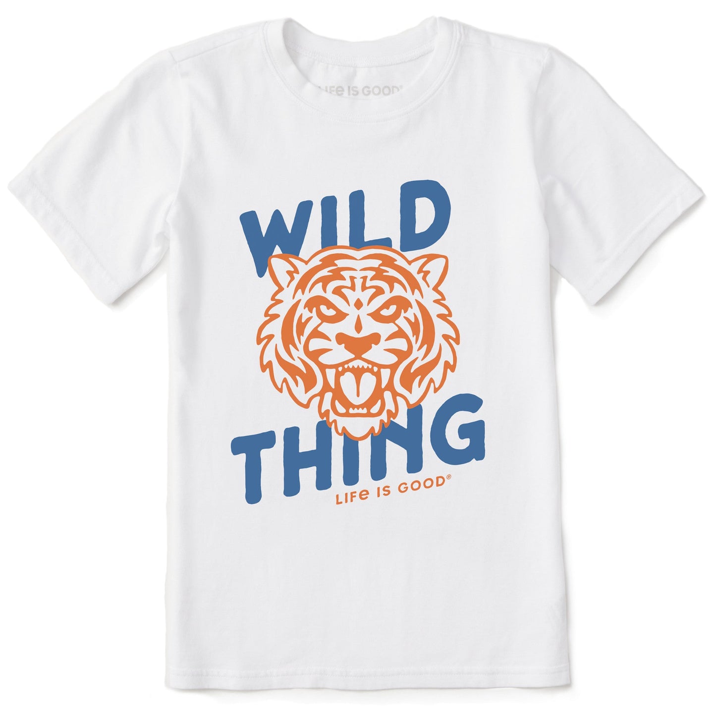 Kids Wild Thing Tiger Short Sleeve Crusher Tee